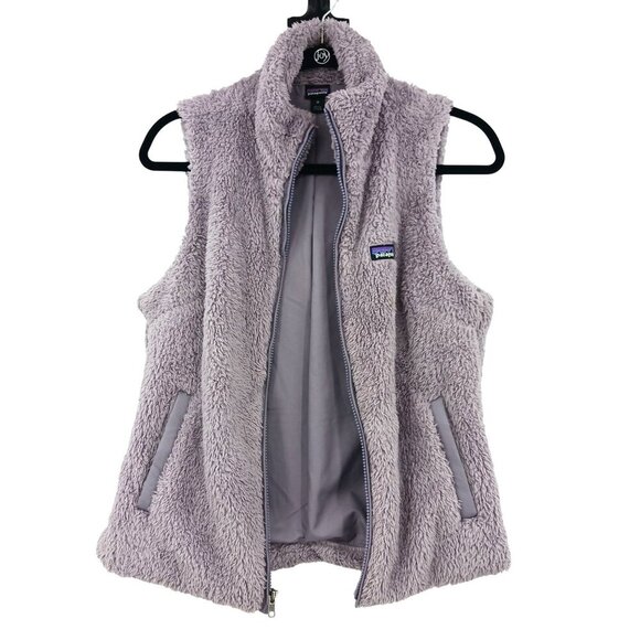 Patagonia Los Gatos Fleece Vest Rustic Purple Full Zip Medium Gorpcore Outdoors - Picture 3 of 9